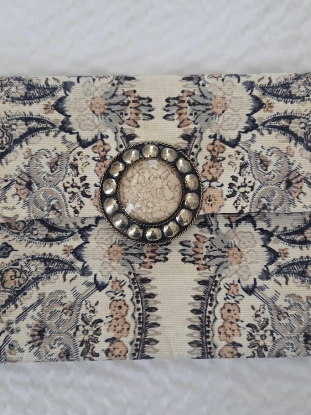 Morroccan Clutch Purse with Removable Chain